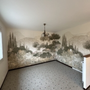 Papier peint panoramique Maquis Corse Isidore Leroy